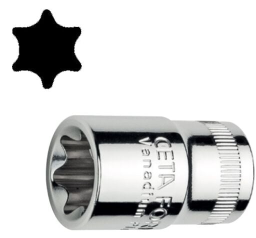1/4'' Dişi Torx Lokmakar